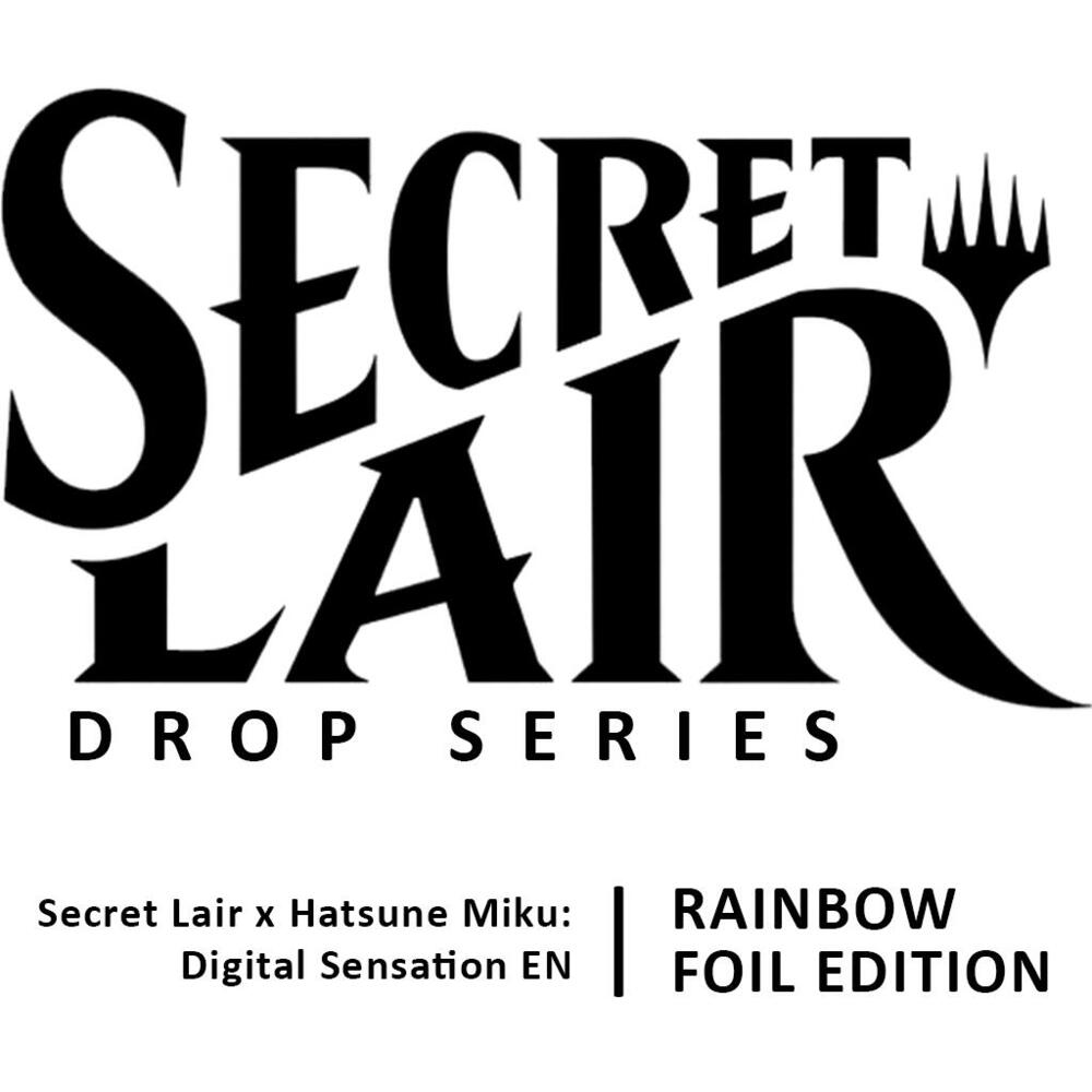 Secret Lair x Hatsune Miku: Digital Sensation EN - Rainbow Foil